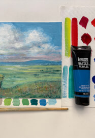 Impressionist Acrylic Painting Workshop - Monet