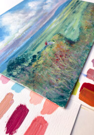 Impressionist Acrylic Painting Workshop - Monet
