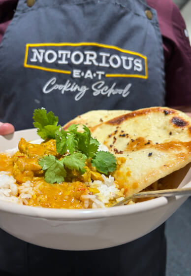 Indian Cooking Class: Curry, Naan, Dessert