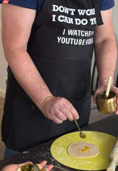 Indian Flatbread Making Class
