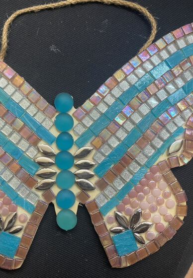 Indoor Butterfly Wall Hanging Mosaic Workshop