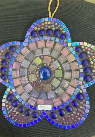 Indoor Flower Wall Hanging Mosaic Workshop