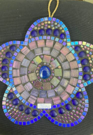 Indoor Flower Wall Hanging Mosaic Workshop