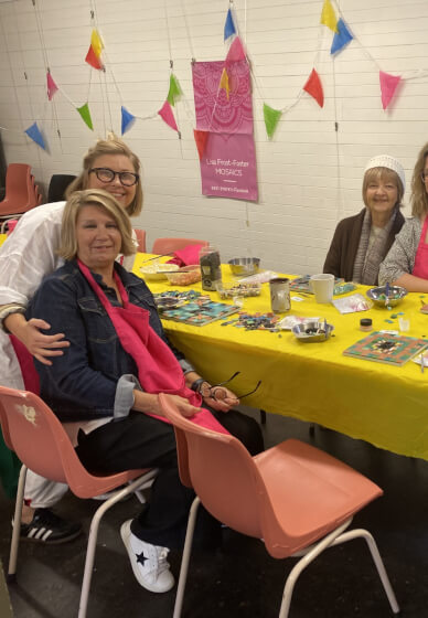 Indoor Flower Wall Hanging Mosaic Workshop