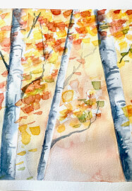 Ink and Wash Workshop: Autumn and Winter Trees