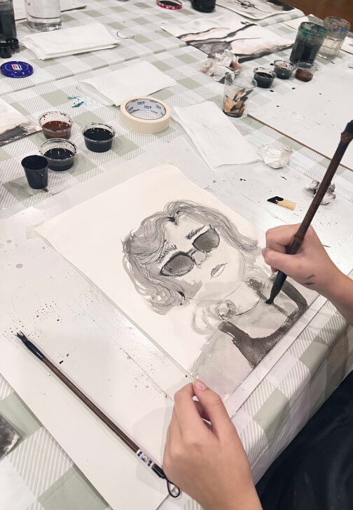 Ink Drawing Workshop