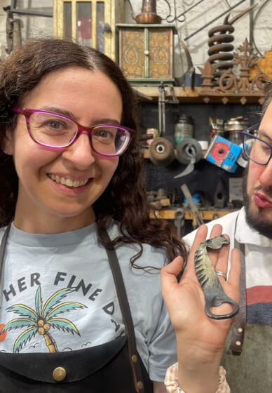 Intermediate Blacksmithing Class: Forge Your Next Project