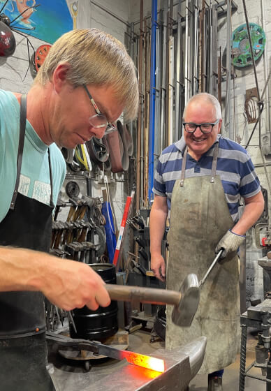 Intermediate Blacksmithing Class: Forge Your Next Project