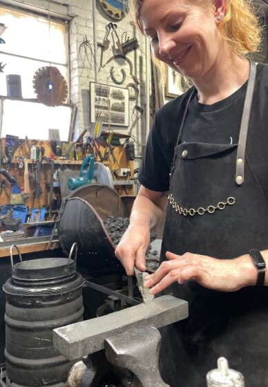 Intermediate Blacksmithing Class: Forge Your Next Project