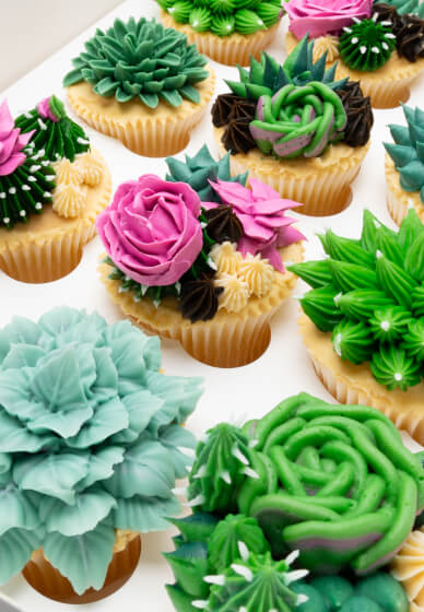 Intermediate Buttercream Class: Prickle My Fancy