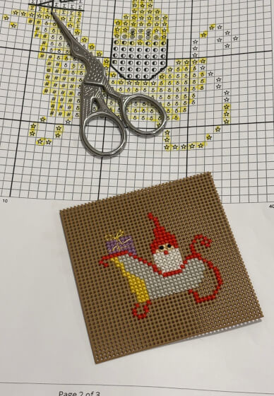 Intermediate Cross Stitch Workshop - Christmas Ornaments