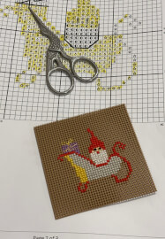 Intermediate Cross Stitch Workshop - Christmas Ornaments