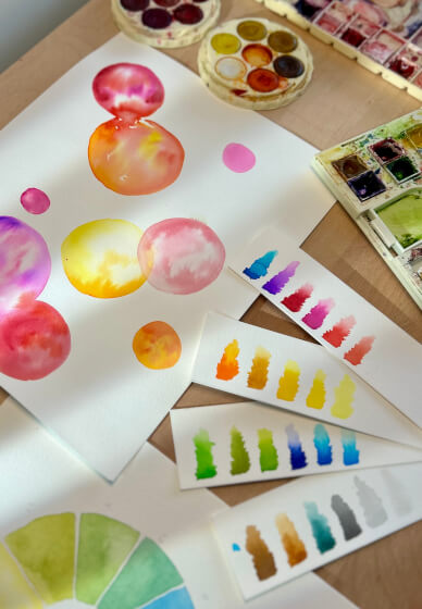 Intro to Floral Watercolour Painting Workshop