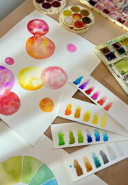 Intro to Floral Watercolour Painting Workshop
