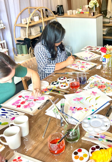 Intro to Floral Watercolour Painting Workshop