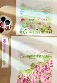 Intro to Landscapes Watercolour Workshop