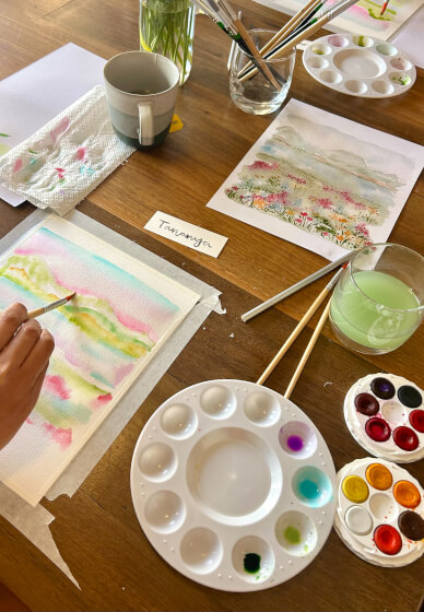 Intro to Landscapes Watercolour Workshop