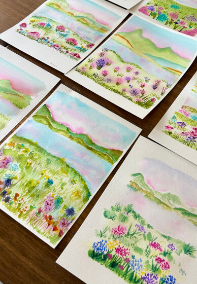 Intro to Landscapes Watercolour Workshop