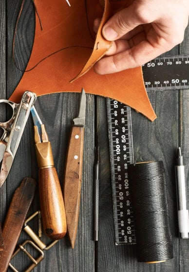Intro to Leather Craft Class: Make a Custom Belt Sydney | ClassBento