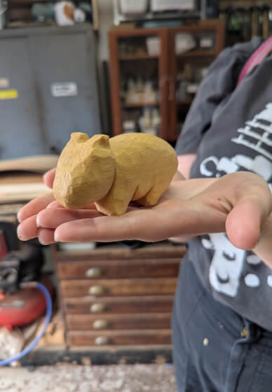 Animal Figurine Whittling Workshop