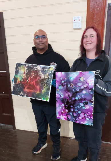 Introduction to Alcohol Ink Class