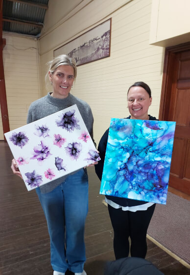 Introduction to Alcohol Ink Class