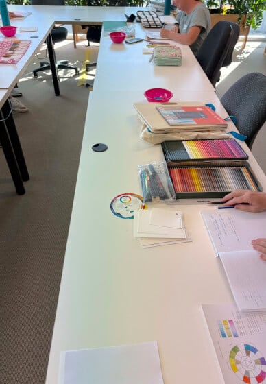 Introduction to Coloured Pencils Course