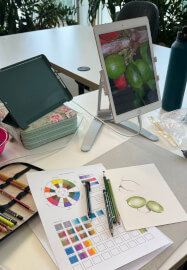Introduction to Coloured Pencils Course