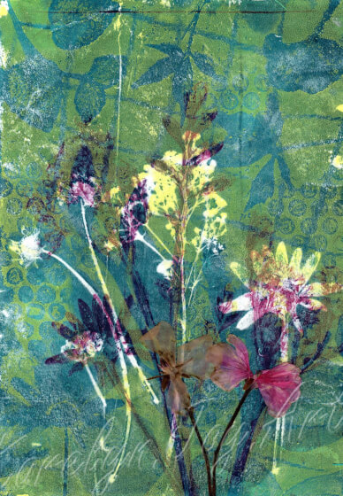 Introduction to Gel Plate Mono-Printing Short Course