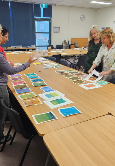 Introduction to Gel Plate Mono-Printing Short Course