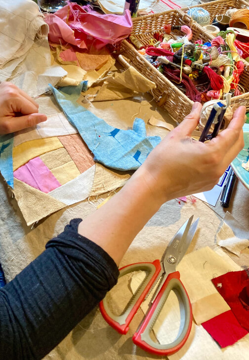 Introduction to Improv Hand Stitching Workshop