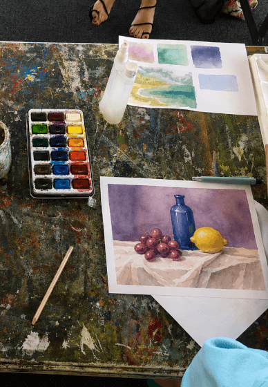 Introduction to Watercolour Painting Class