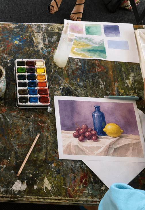Introduction to Watercolour Painting Class