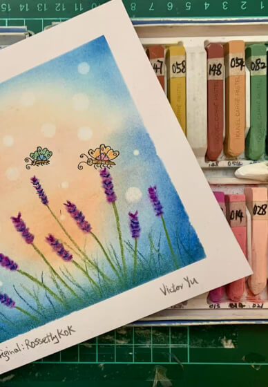 Japan Pastel Nagomi Art Workshop