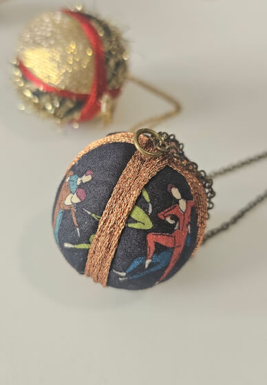 Japanese Fabric Ball – 'Kimekomi Mari' Accessory Workshop