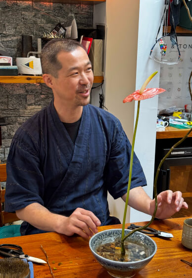 Japanese Ikebana for Men Beginners Workshop