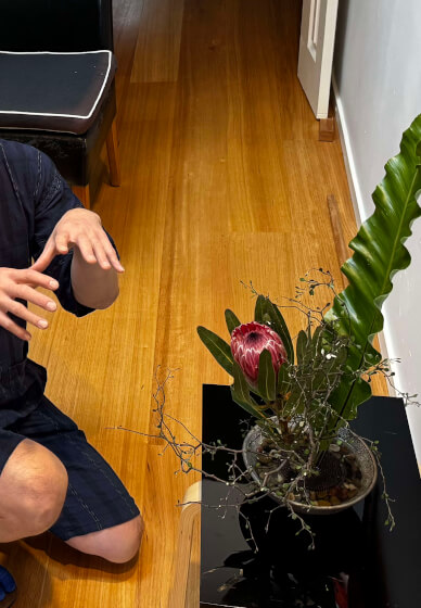 Japanese Ikebana for Men Beginners Workshop