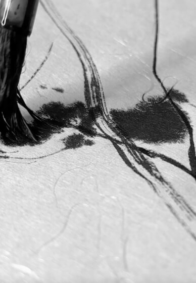 Japanese Ink Painting Workshop