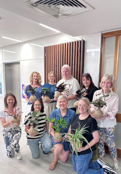 Japanese Kokedama Making Workshop