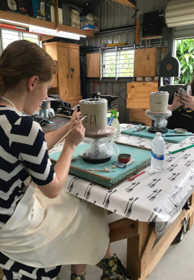 Japanese Lantern Pottery Workshop