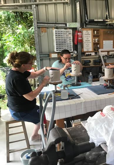 Japanese Lantern Pottery Workshop