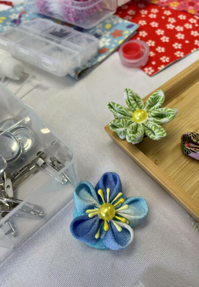 Japanese Tsumami Zaiku Workshop