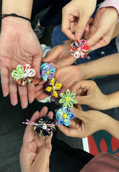 Japanese Tsumami Zaiku Workshop