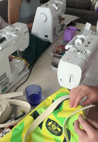Jersey Into Tote Bag Sewing Workshop