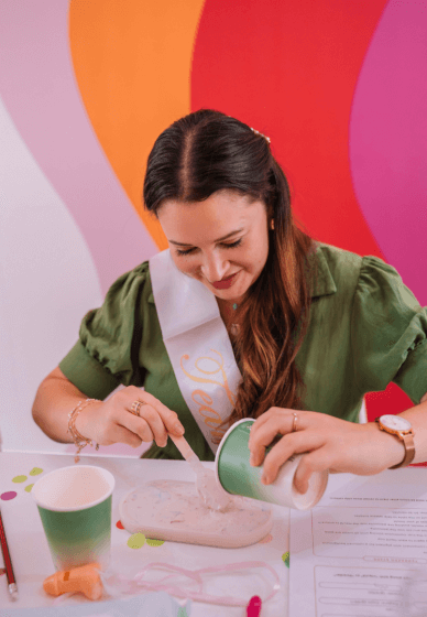 Jesmonite Casting Class for Hens Parties