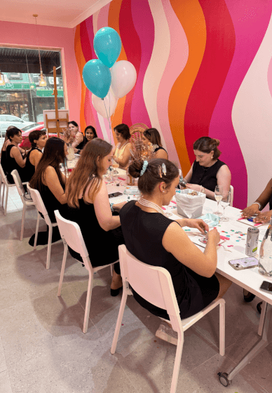 Jesmonite Casting Class for Hens Parties