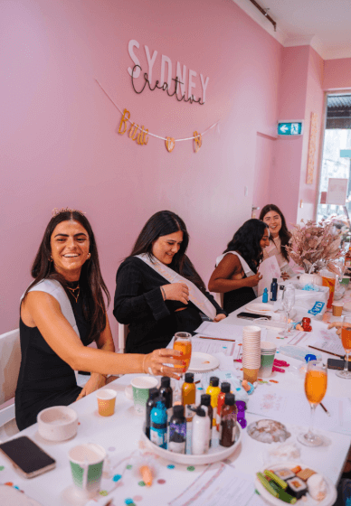 Jesmonite Casting Class for Hens Parties