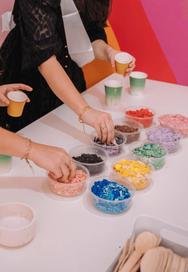 Jesmonite Casting Class for Team Building