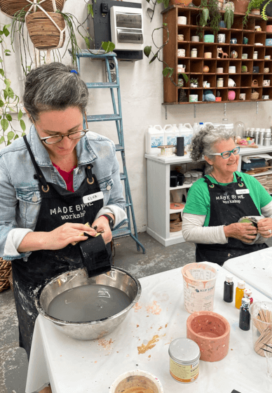 Jesmonite Workshop: Terrazzo Photo Frame and Marbled Trinket Tray
