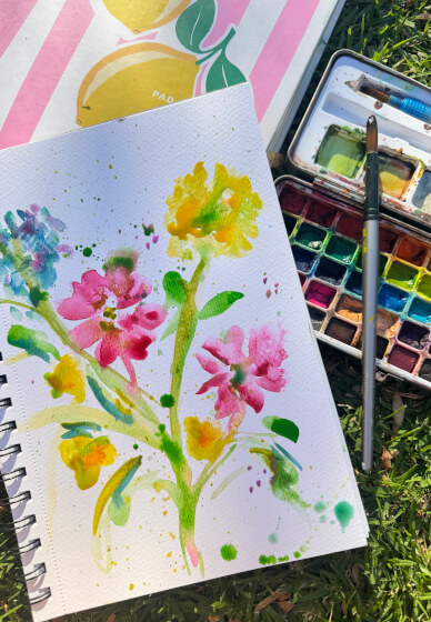 Joyfully Creative Flower Essence and Art Workshop